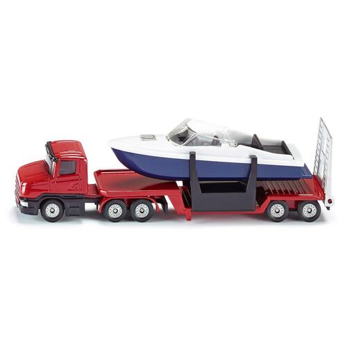 Siku - Low Loader with Boat