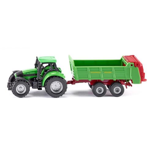 Siku - Tractor with Universal Manure Spreader